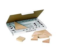 Goki - 2041700 - Puzzle en Bois - Tangram - 7 Pièces