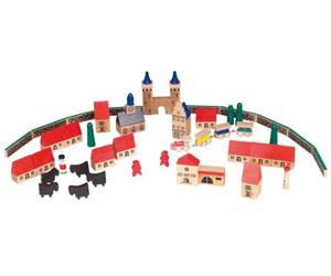 Goki - 2041756 - Jeu De Construction - Mon Petit Village