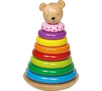 Goki - 2041773 - Formes À Trier Et À Empiler - Jeu Emboîtement - Ours, Mixte