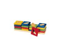 Goki - 2041784 - Formes À Trier Et À Empiler - Jeu De Tri - Couleurs Et Formes - Les Quatre Tours
