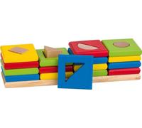 Goki - 2041784 - Formes À Trier Et À Empiler - Jeu De Tri - Couleurs Et Formes - Les Quatre Tours