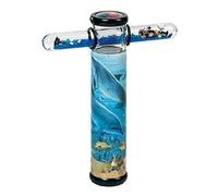 Goki - 2041911 - Jeu De Société Éducatif - Kaléidoscope Avec Baguette Magique - Dauphin, Bleu