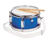 Caisse claire avec molette de réglage du son bleu