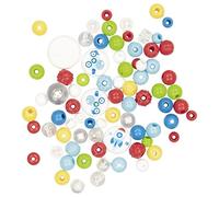 goki - 2534 - Set de 500 perles en plastique