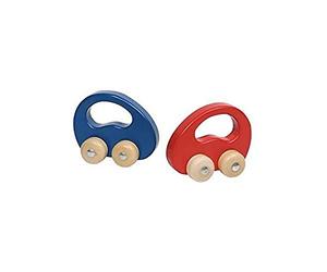 Goki 4013594559966 Véhicule Miniature - Voitures de préhension, Rouge/Bleu