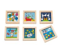 Goki 4013594567039 Patience Game with Steel Balls, Assorted Colours, 1 Item