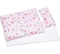 goki 51420 - Parure de lit pour poupée Motif rêve de Fleurs