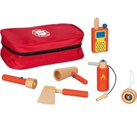 Goki - 51474 - Trousse pour Petits Pompiers Jeu d'imitation dès 3 Ans