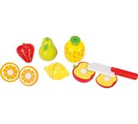 goki 51597 - Obst mit Klettverbindung - Zubehör für Spielküche und Kaufmannslade