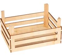 Goki fruits en bois et boîte de légumes 14 x 11 x 7 cm 3 pcs Blank G