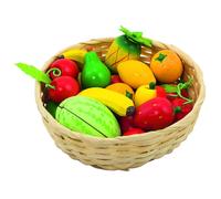 Corbeille de fruits multicolore G