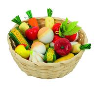 Goki 51662 Vegetables in A Basket, Mixed