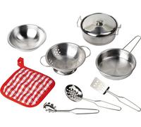 goki 51730 Set de cuisine II, argent (1 set)