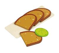 Goki Planche de tranches de pain en bois 51812 Imitation