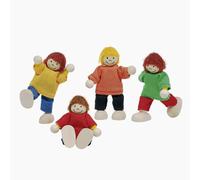 goki 51897 Poupées à plier Enfants, multicolores (1 set)