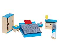 Gollnest & Kiesel – Meubles chambre à coucher pour maison de poupée 51906 – 16 pièces