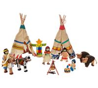 GoKi 51911 (-) (-) Flexible Puppets, Indian Camp, Mixed