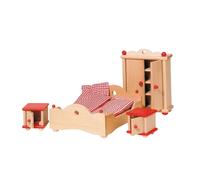Goki - 51954 - Mobilier de Poupée - Meuble pour Poupée - Chambre à Coucher, S