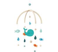 Goki 52869 - Mobilier en feutre et bois - Décoration harmonieuse pour chambre de bébé