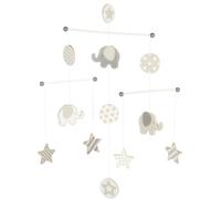 Gollnest & Kiesel – Mobile Éléphants et étoiles – Gris