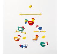 Goki - 52999 - Mobile - Poules en Bois