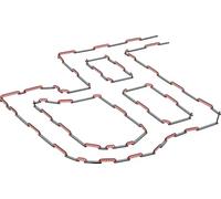 goki 53765 Flexi Roads Kit de jeu pour construction de routes, 135 pièces, système de route flexible, jouet de construction créatif pour enfants à partir de 3 ans