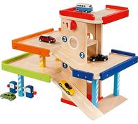 Goki 53821 Parking en Bois 51,9 x 31,4 x 38,5 cm
