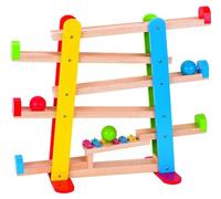 Goki 53825 Toboggan des Boules avec Xylophone, Multicolore