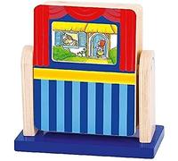 Goki 53924 - Cinéma de Contes (2 Contes - 18 Motifs) (Bois) (+3 Ans), Couleur/modèle Assorti