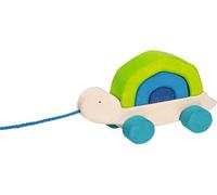 Gollnest & Kiesel Jouet en bois – Tortue à tirer