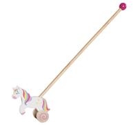 Goki 54869 Licorne coulissante en Bois Hauteur 17 cm