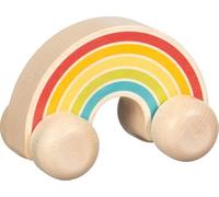 Jouet en bois Hochet petite voiture Arc en Ciel Goki® - Jouets bébé