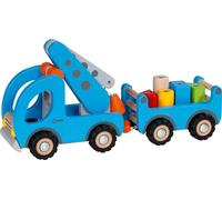 Goki 55875 Mobile Crane with Trailer No aplica Action games and reflexes, Multic