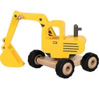Jouets en bois Pelleteuse de chantier à roue Goki® - Jouets 3 ans