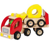 Jouet Camion en bois Plateau Pelleteuse Goki - Jouets Goki