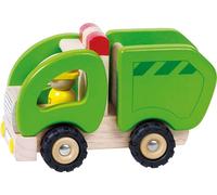 goki 55964 Camion poubelle, vert (1 pièce)