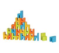 Goki 56662 Jeu d'équilibre et de 24 chaises en Bois 3,5 cm