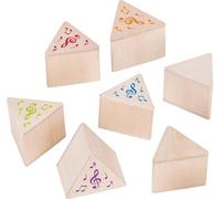 Goki Mémo des sons - Blocs en bois 7 x 7 cm - 12 pièces Multicolore