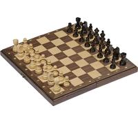 goki 56920 Jeu d'échecs magnétique dans boîte pliante en bois, naturel (1 pièce)