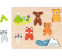Goki - 57364 - Puzzle Animaux de la forêt en Relief
