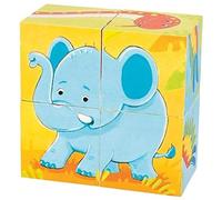 Puzzle de cubes Animaux sauvages
