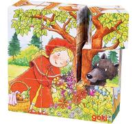 goki 57542 Cube de conte de fées, coloré