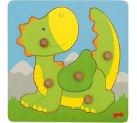 goki 57553 Puzzle à assembler dragon, multicolore