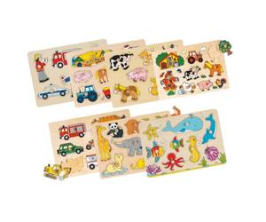 GoKi 57632 Powerdisplay Puzzles Lift-Out Mixtes