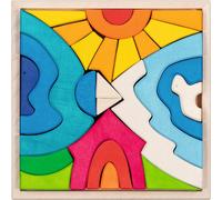 GOKI 58351 Construcción, Ártico Toys to Stack and fit, Multicolored, One Size