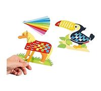Goki 58467 Kit de loisirs créatifs pour animaux tressés Multicolore