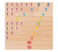Goki Réglettes de calcul GK-58535 bois multicolore 36 pièces Matériel éducatif