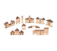 Goki Jeu de construction City Nature 58565 Marron – Jouets en bois
