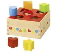 goki 58580 boîte de tri, basic, multicolore (1 pièce)