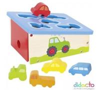 Goki 58668 fahrzeuge Boîte de tri pour véhicules Mixtes Taille M